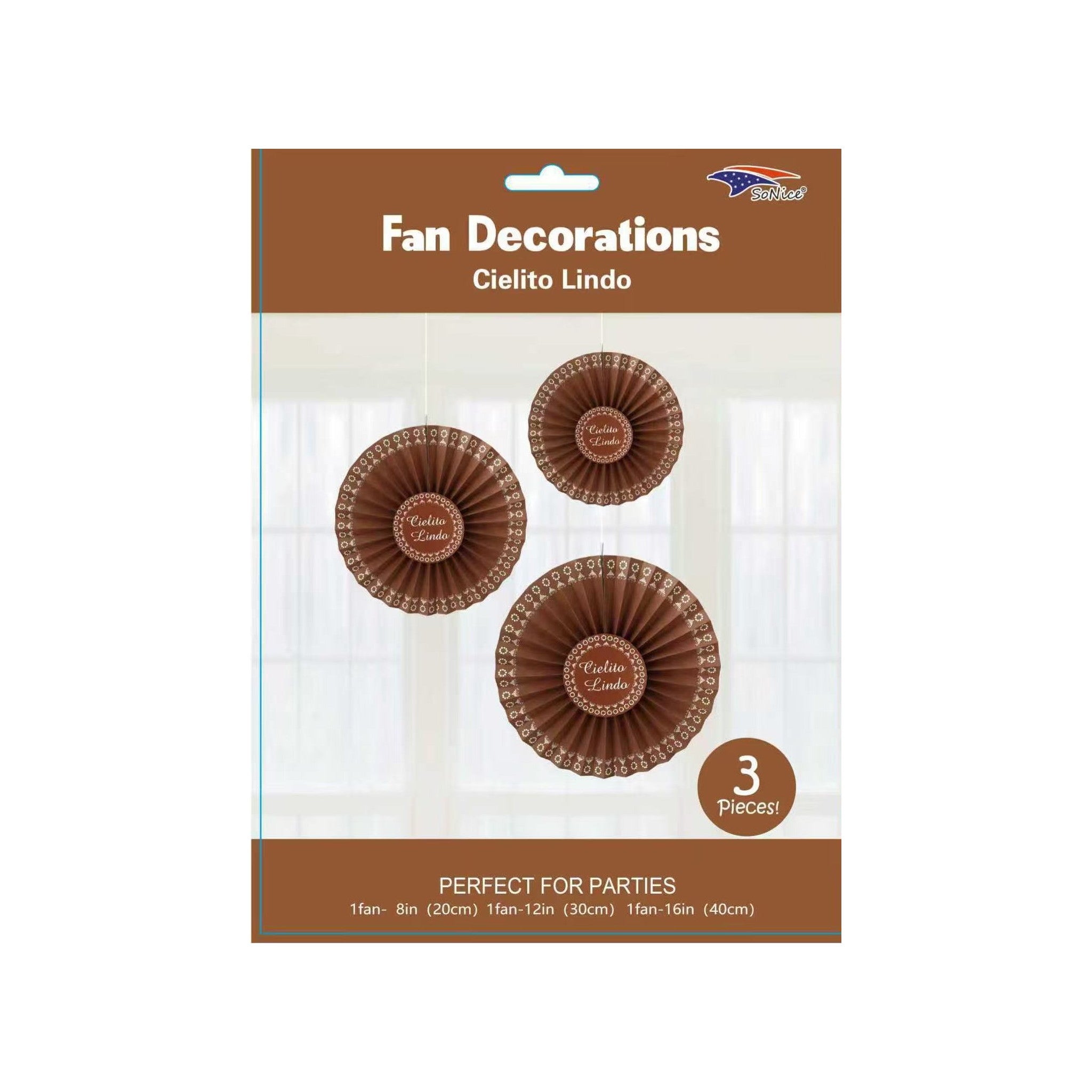 Fan Deco Set Cielito Lindo